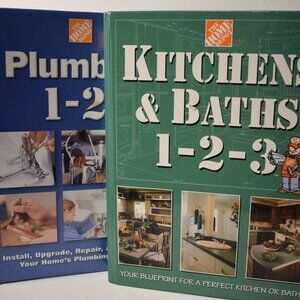 Plumbing 1-2-3 & Kitchens & Baths 1-2-3 : Your Blueprint for Repairs/Layout/More